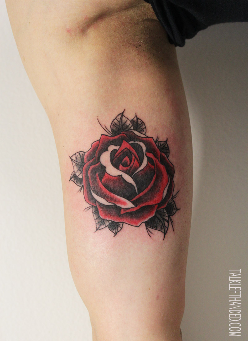 Mother Red Rose tattoo – Tattooed Now !